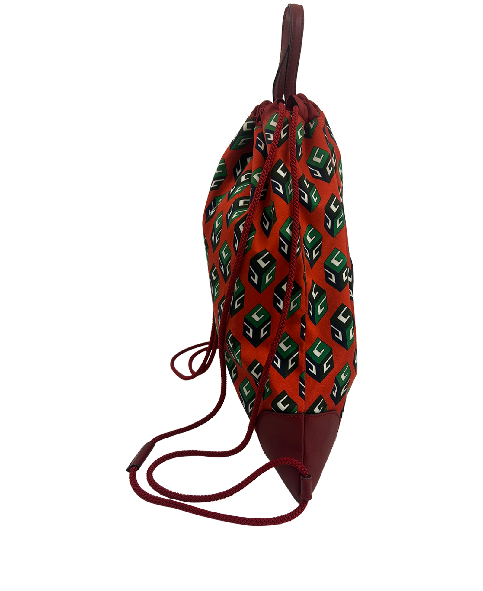 Mochila Neo, 520&euro;, Bolso, Naranja/Verde, Tejido - General, Vista lateral