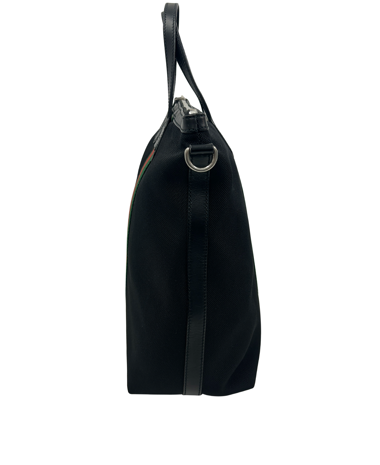 Ophidia Tote con Correa, 710&euro;, Bolso, Negro/Rojo/Verde, Animal - Piel/Tejido - General, Vista inferior