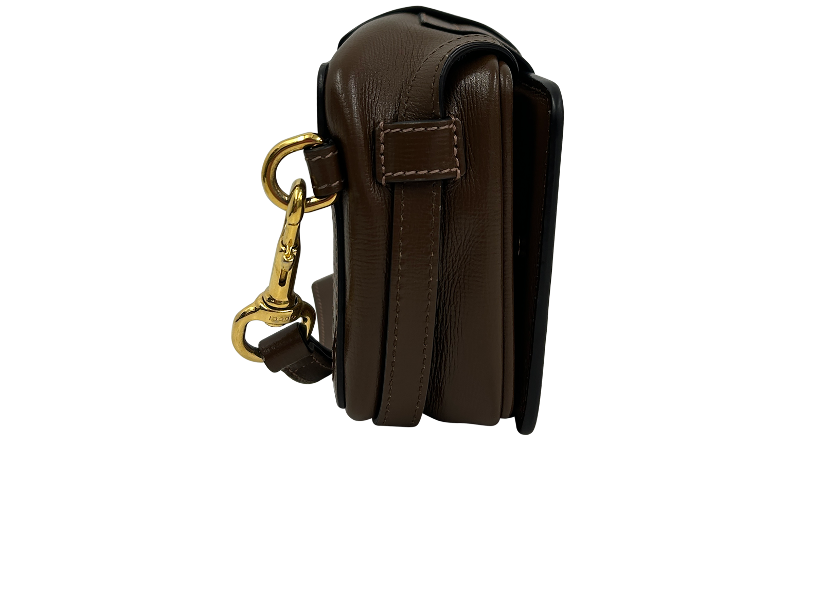 Mini Crossbody, 690&euro;, Bolso, Marrón, Canvas - General/Planta - Lino, Vista lateral