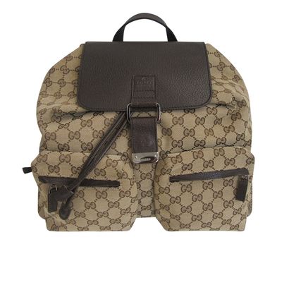 Mochila Bolsillos GG, vista frontal