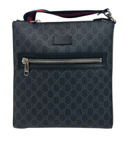 Crossbody Supreme, GG, Canvas, Gris,474137