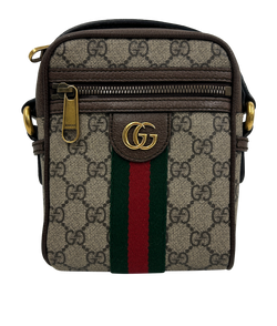 Crossbody Mini Ophidia,Canvas,GG,598127,3*