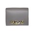 Cartera con Cadena, 250€, Bolso, Gris, Animal - Piel, Vista frontal