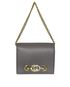 Cartera con Cadena, 250€, Bolso, Gris, Animal - Piel, Otros tipos de vista
