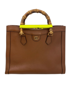 Tote Diana MM, Piel, Marron, 4 Strap, 655658