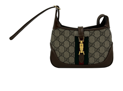 Mini Jackie, 1.100&euro;, Bolso, Marrón, Animal - Piel/Canvas - General, Vista frontal