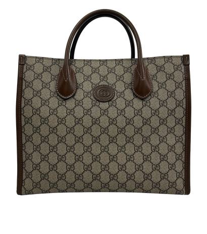 Tote GG, 890&euro;, Bolso, Marrón, Canvas - General, Vista frontal