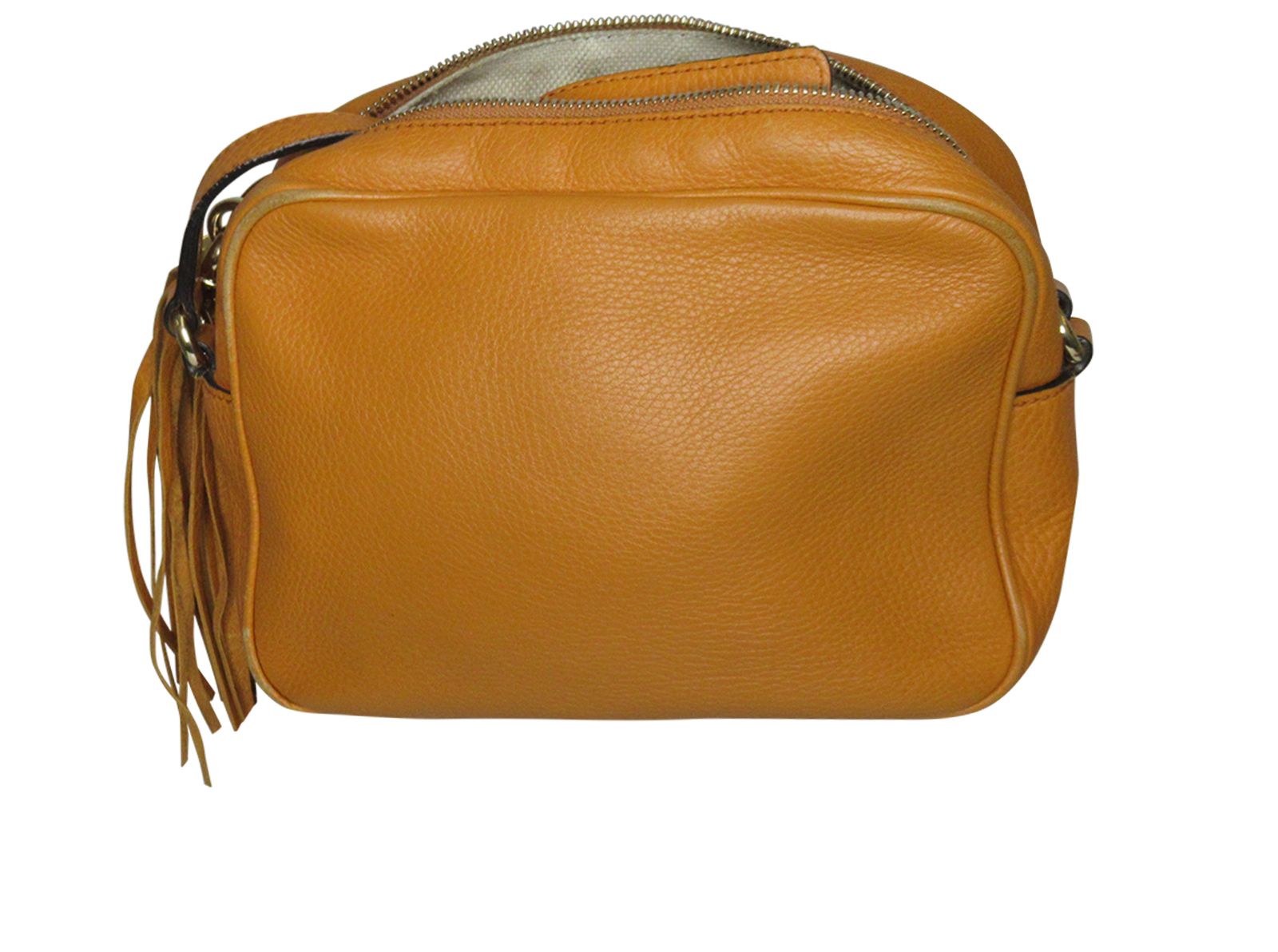 Disco Soho, 400&euro;, Bolso, Naranja, Animal - Piel, Vista trasera