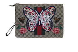 Supreme clutch Butterfly, Canvas, Gris, 4333365