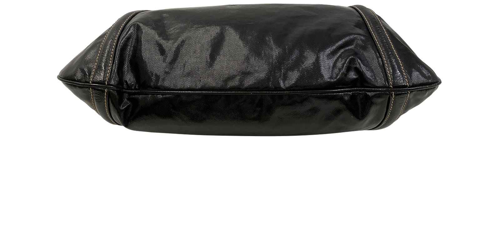 Tote Charol, 490&euro;, Bolso, Negro, Cuero - Charol, Vista superior