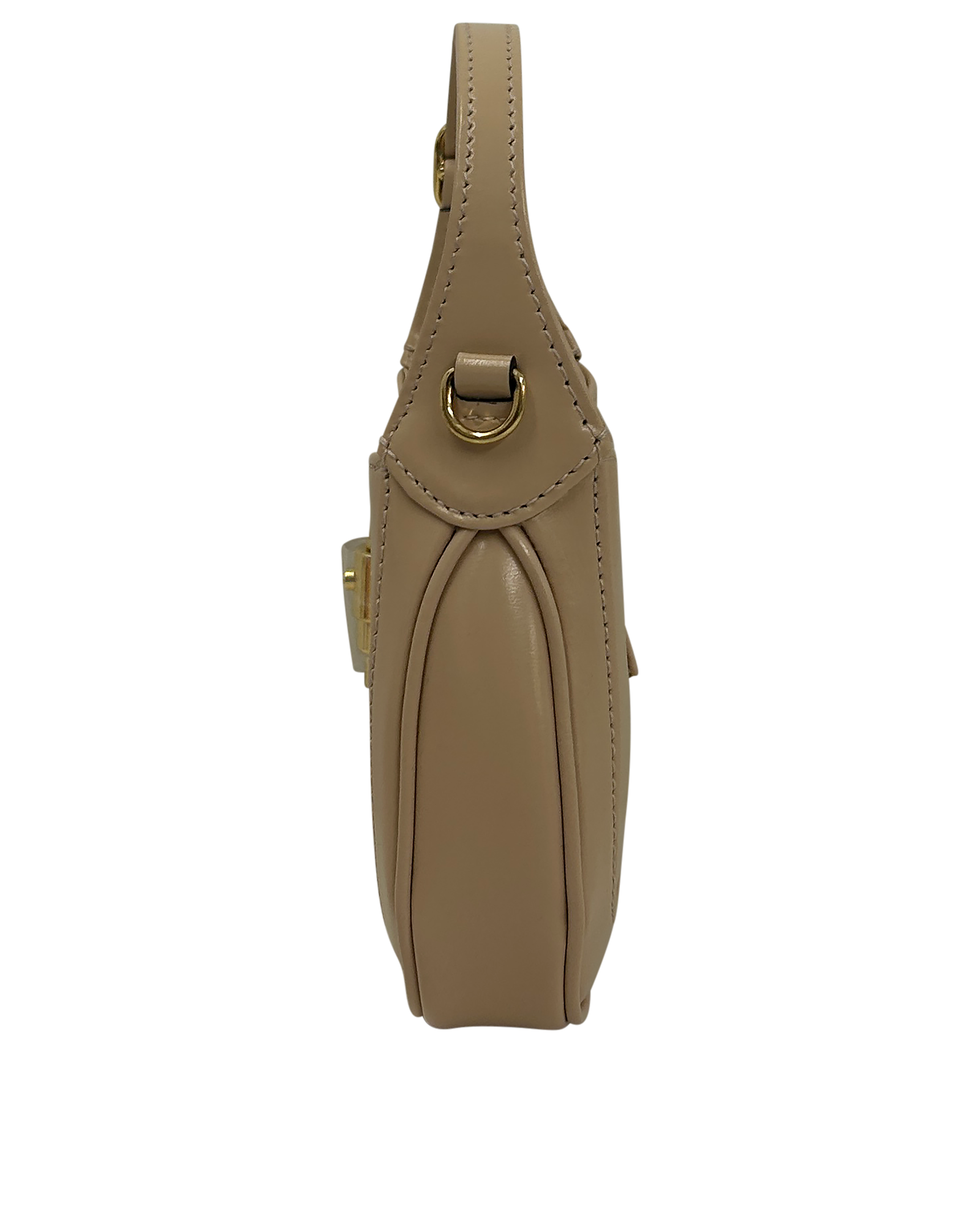 Jackie Nano, 1.100&euro;, Bolso, Beige, Animal - Piel, Vista inferior