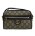 Crossbody Ophidia, 990&euro;, Bolso, Marrón, Canvas - General, Vista frontal