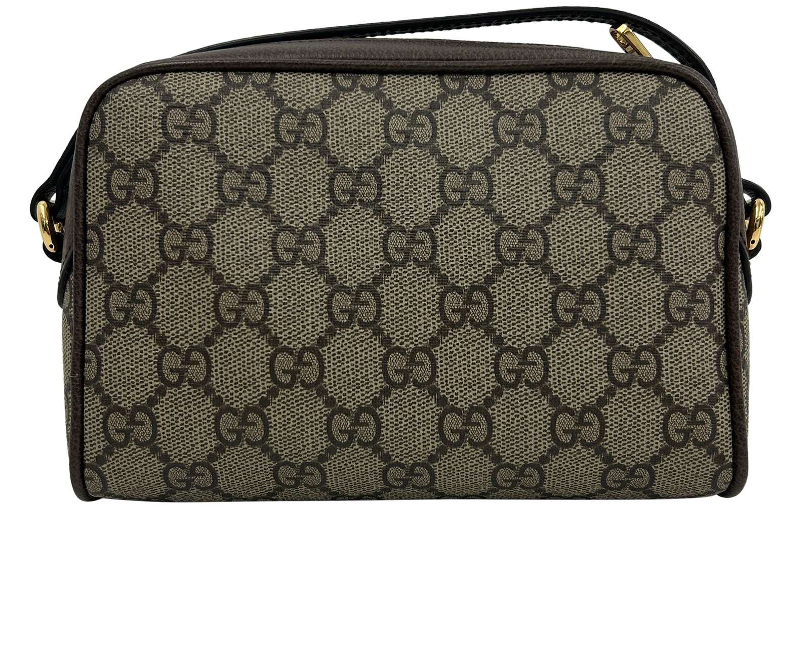 Crossbody Ophidia, 990&euro;, Bolso, Marrón, Canvas - General, Vista trasera