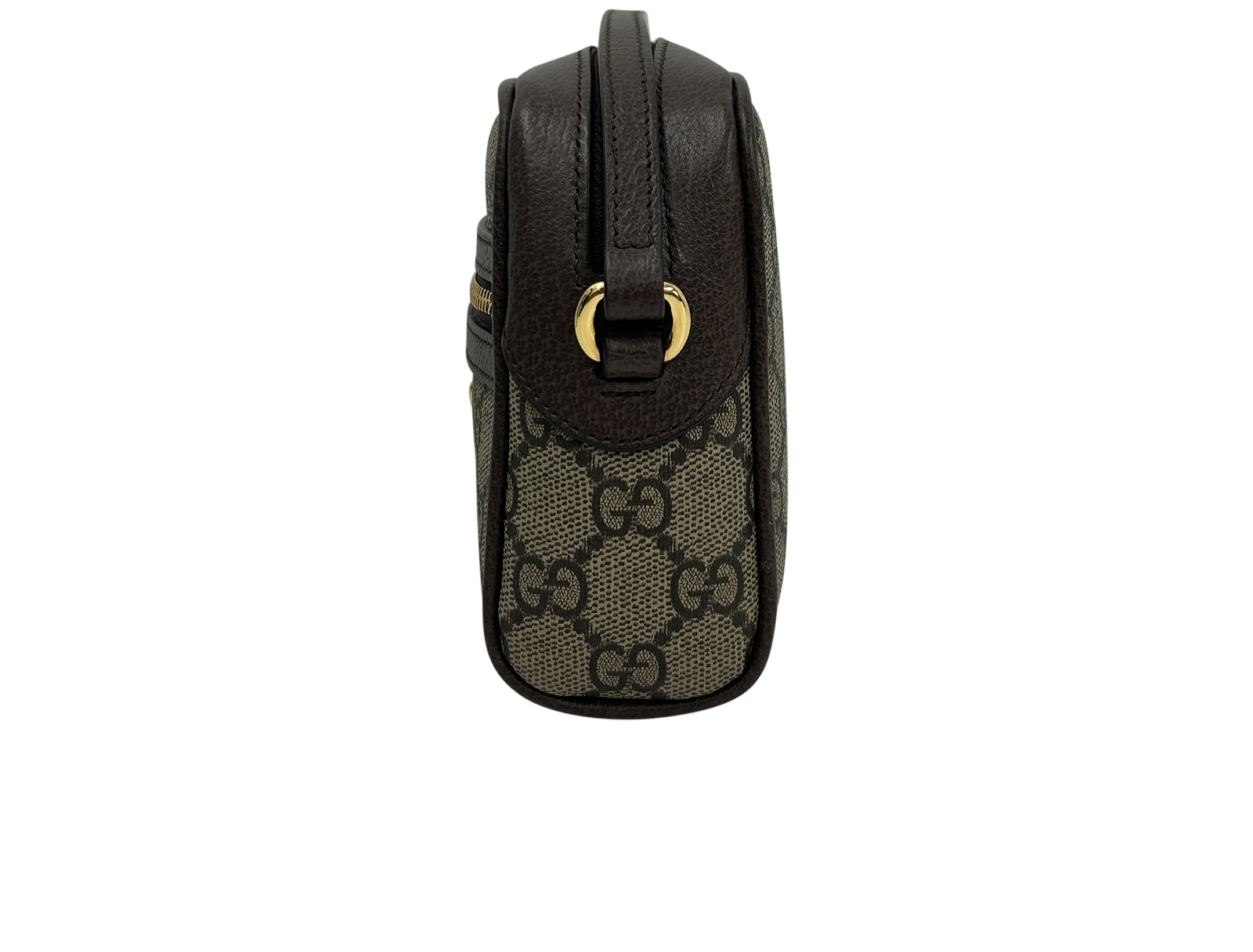 Crossbody Ophidia, 990&euro;, Bolso, Marrón, Canvas - General, Vista inferior