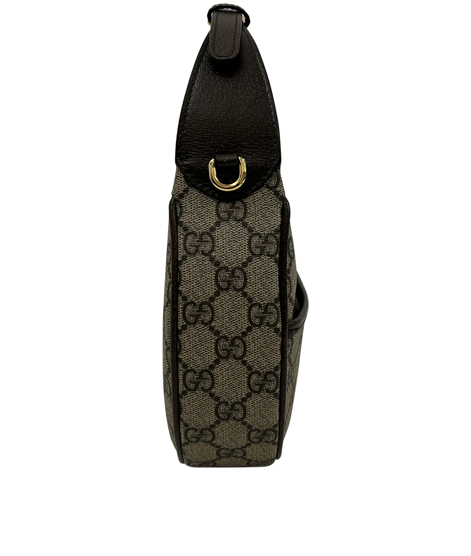 Mini Ophidia GG, 1.250&euro;, Bolso, Gris, Canvas - General, Vista lateral