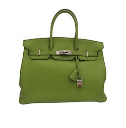 Birkin 35, Togo, Verde, 3, DB, Square L 2008