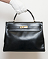 Kelly 32 Box Negro, vista frontal