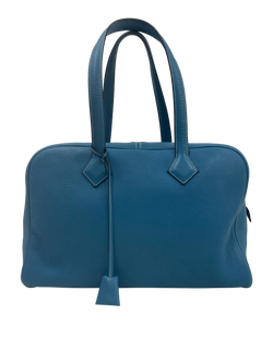 Victorie Bag,Piel,Azul,GR,DB,3