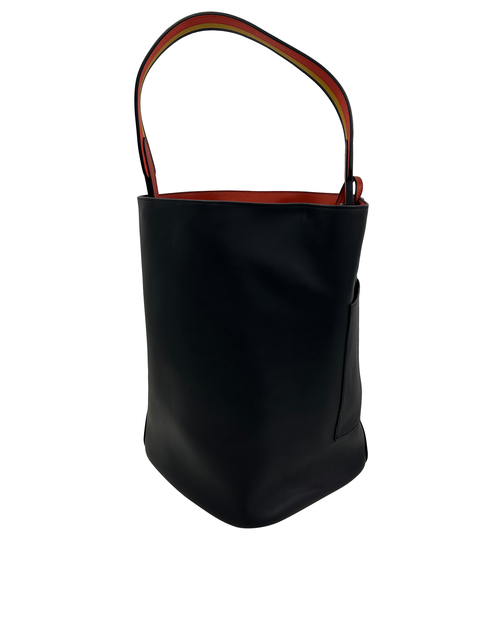 Licol Evercolor 19, 2.500&euro;, Bolso, Amarillo/Negro, Animal - Piel, Vista lateral