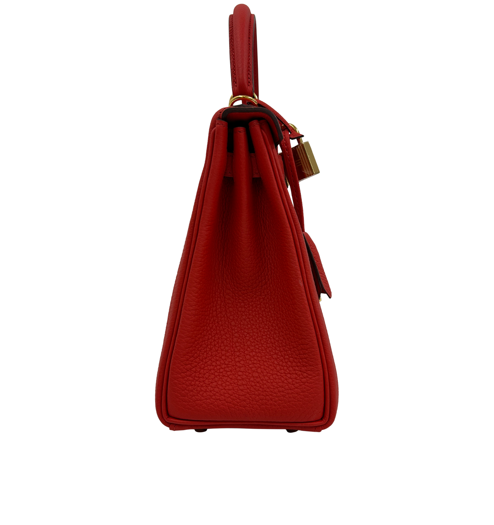 KellY 25, 18.900&euro;, Bolso, Naranja, Animal - Piel, Vista lateral