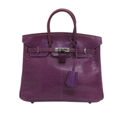 Birkin 25, Lagarto, Morado, 3, 2007, K Square, 27C