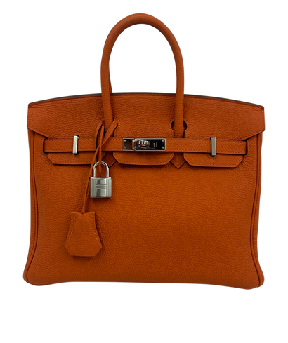 Birkin 25, 17.900&euro;, Bolso, Naranja, Animal - Piel, Vista frontal