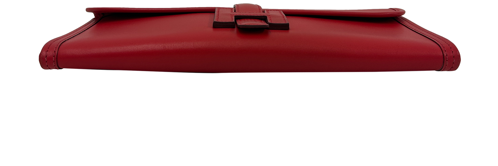 Jige Clutch, 1.500&euro;, Bolso, Rojo, Animal - Piel, Vista superior