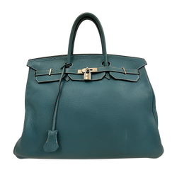 Birkin 40, Togo, Azul, Square H, 2004,DB, Box, 2*