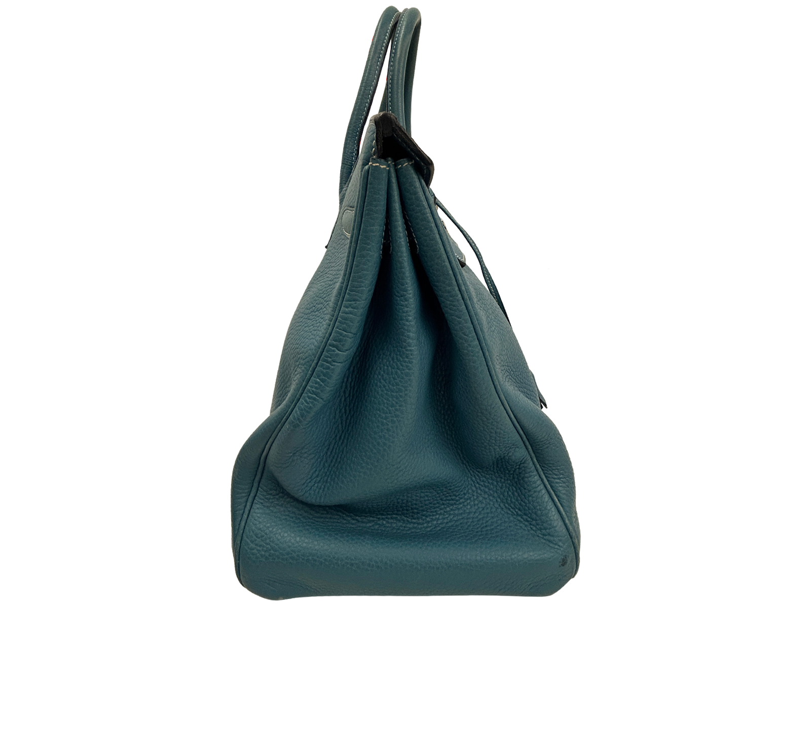 Birkin 40, 7.900&euro;, Bolso, Azul, Animal - Piel, Vista lateral