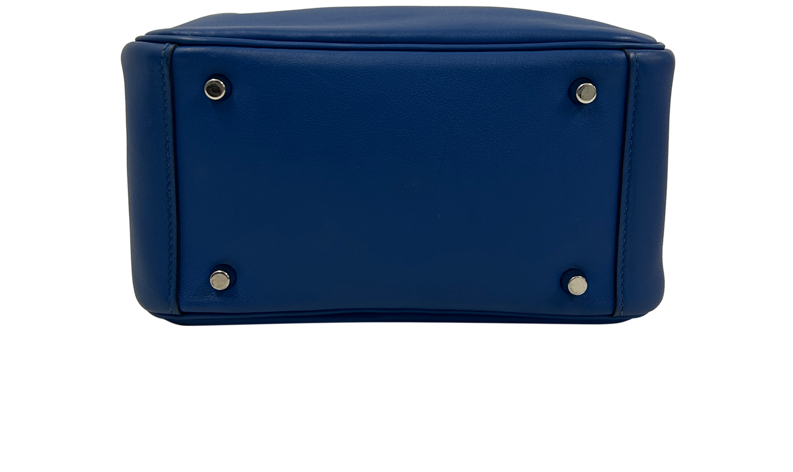 Hermes Mini Lindy  Swift Leather, 7.000&euro;, Bolso, Azul, Animal - Piel, Vista superior