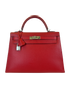 Kelly 32, 12.000&euro;, Bolso, Rojo, Animal - Piel, Vista frontal