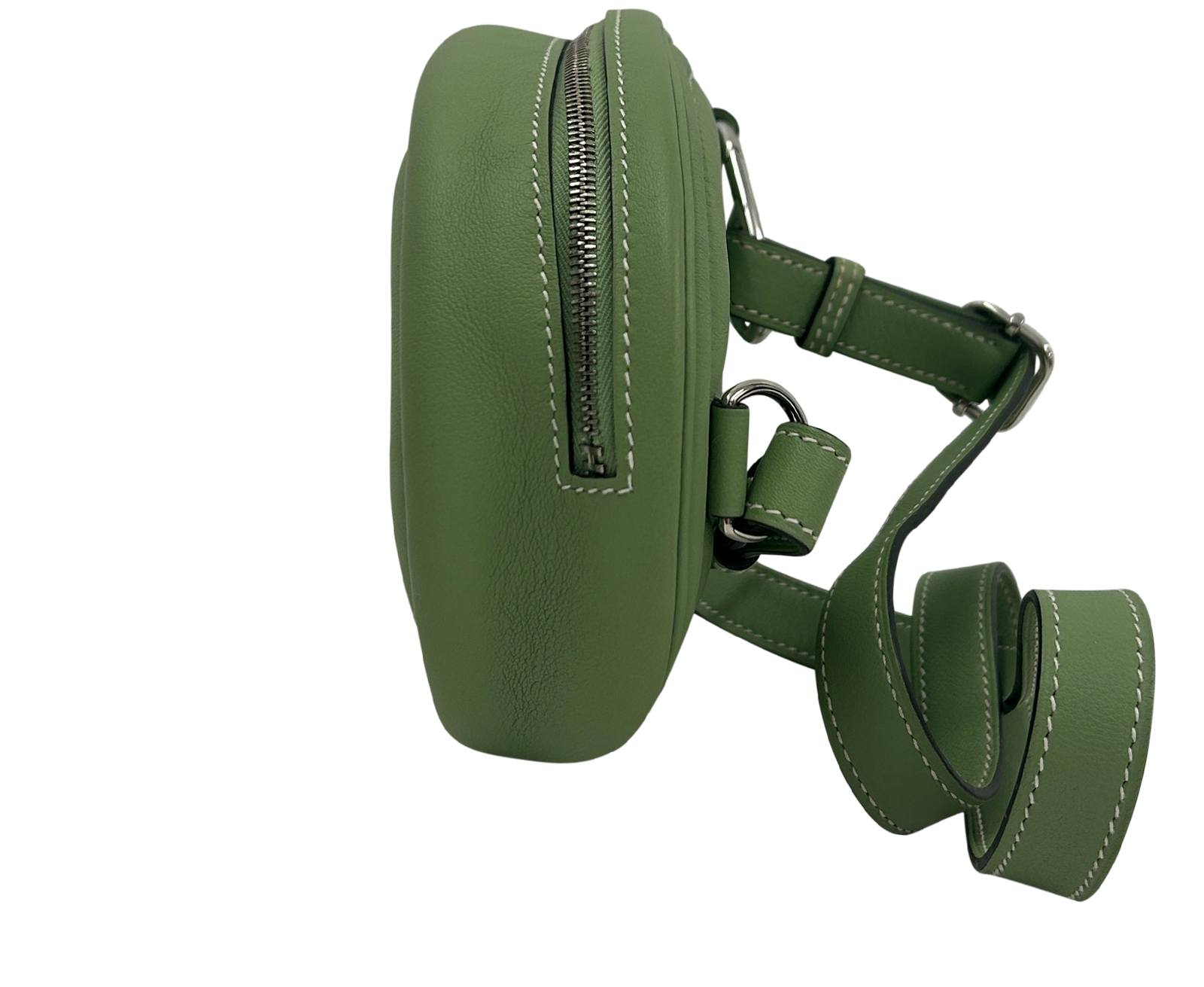 loop Belt Bag, 2.200&euro;, Bolso, Verde, Animal - Piel, Vista inferior