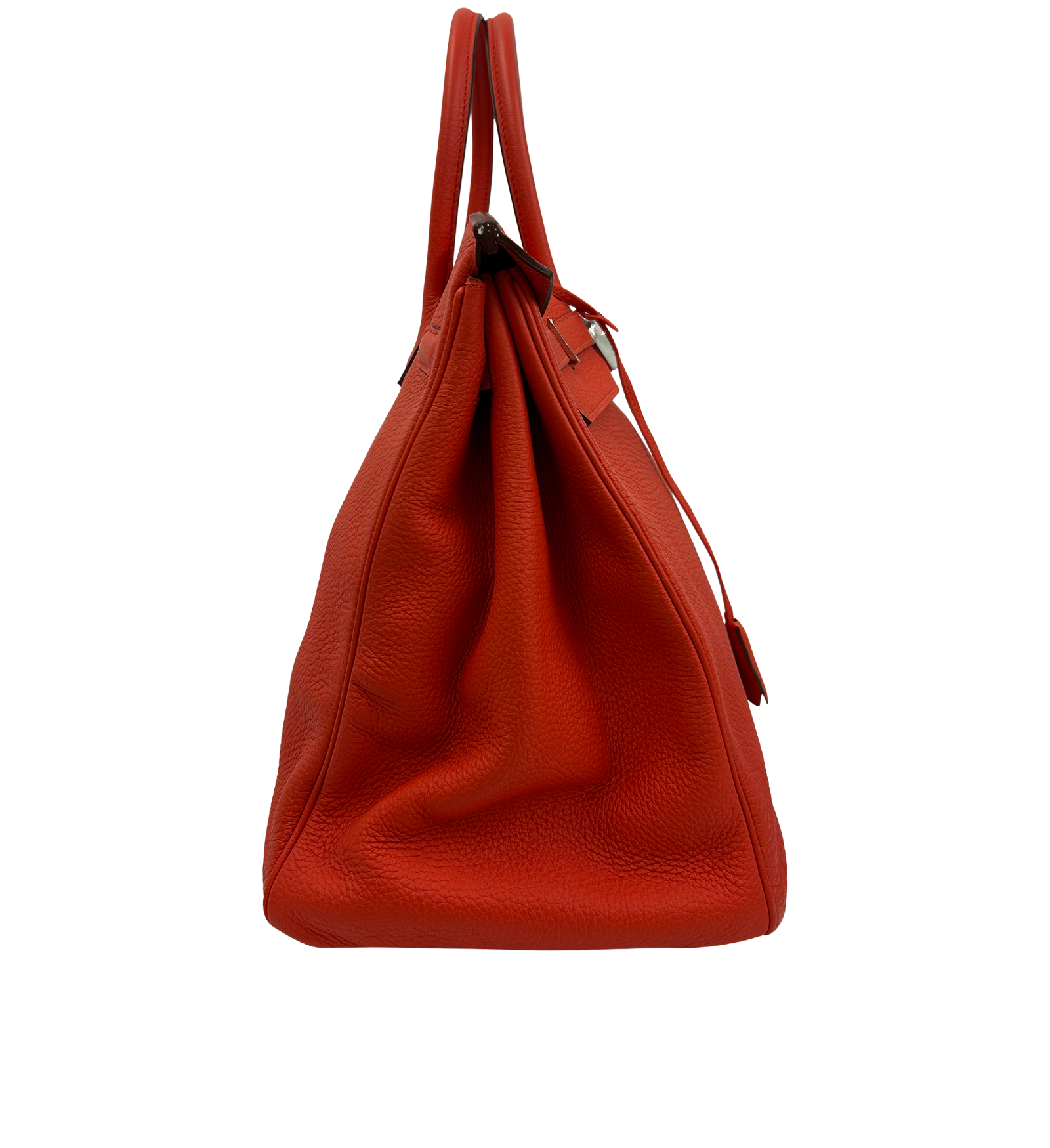 Birkin 40, 11.000&euro;, Bolso, Naranja, Animal - Piel, Vista lateral