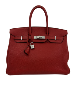 Birkin 35,Todo,Palladio,SquareV(2012),Clochette,Lock,Key,DB,4*