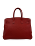 Birkin 35, 13.990&euro;, Bolso, Rojo, Animal - Piel, Vista trasera