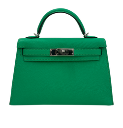 Kelly 20 Le Vert Comic, Piel, Verde, DB, Box, Strap,5