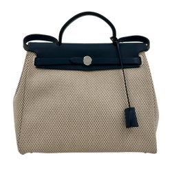 Herbag Small,Piel/Lona,Azul/Beige,Recambio,3
