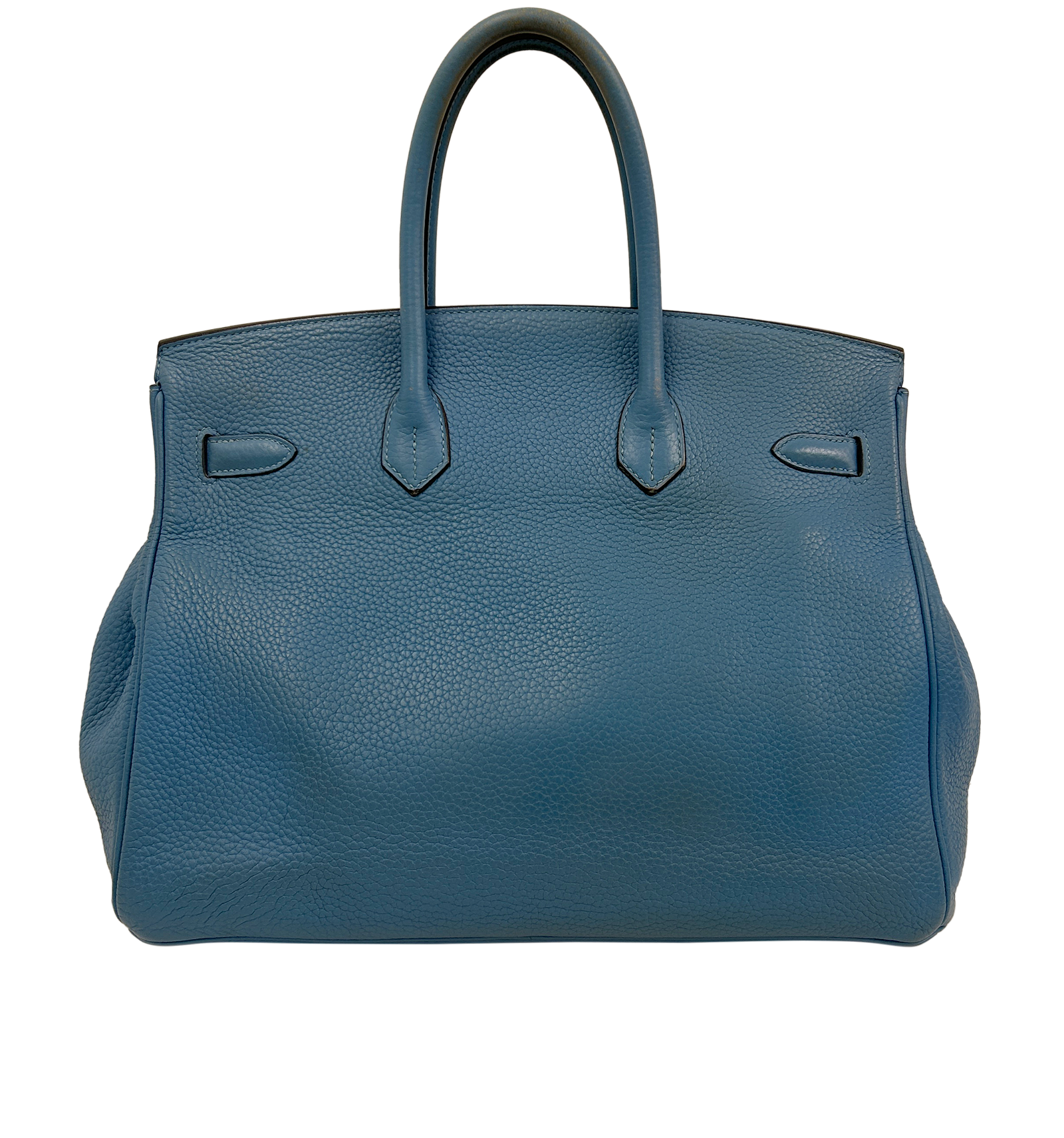 Birkin 35, 8.400&euro;, Bolso, Azul, Animal - Piel, Vista trasera