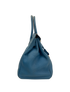 Birkin 35, 8.400&euro;, Bolso, Azul, Animal - Piel, Vista lateral