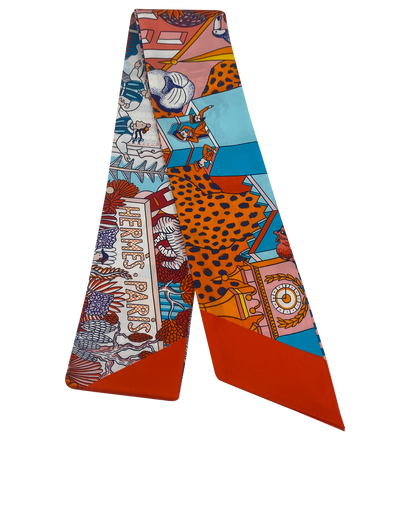 Hermes Twilly, 220&euro;, Accesorios, Naranja, Seda - Satén, Vista frontal