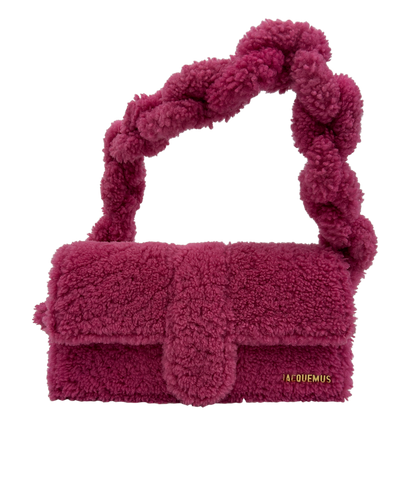 Jacquemus, 490&euro;, Bolso, Rosa, Lana - General, Vista frontal