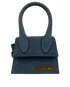 Le Chiquito Mini, 190€, Bolso, Azul, Animal - Piel, Vista frontal