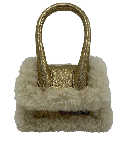 Le Chiquito Deux, 320&euro;, Bolso, Oro, Animal - Piel, Vista frontal