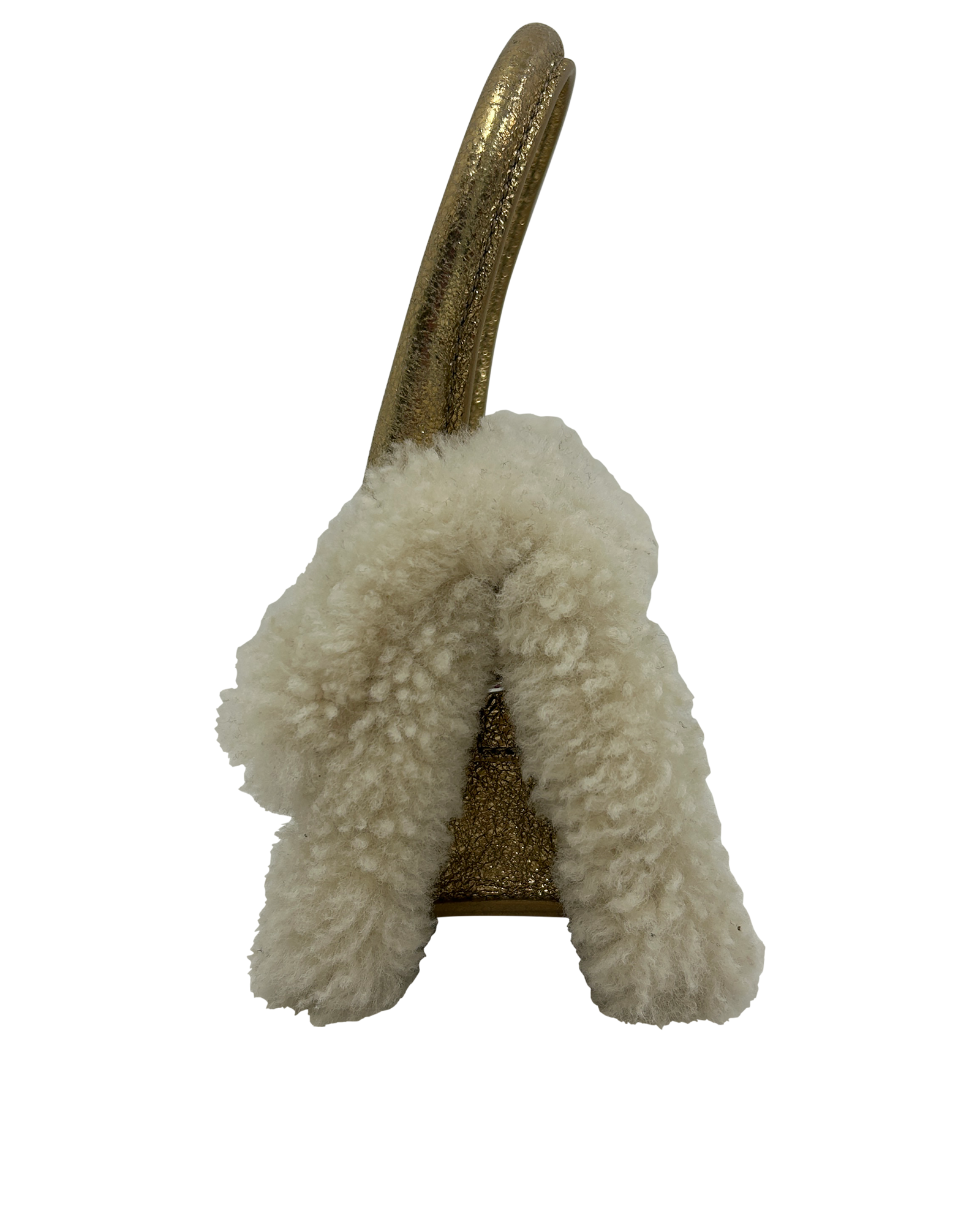 Le Chiquito Deux, 320&euro;, Bolso, Oro, Animal - Piel, Vista inferior