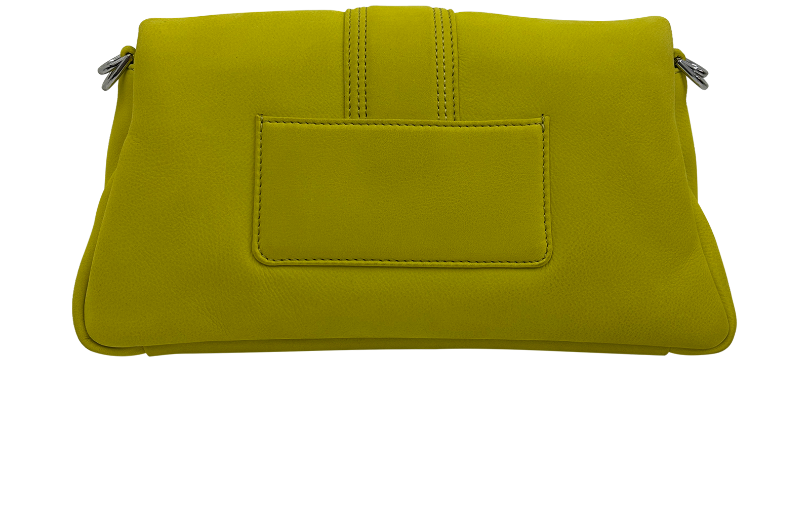 Le Bambimou, 620&euro;, Bolso, Amarillo, Animal - Piel, Vista trasera
