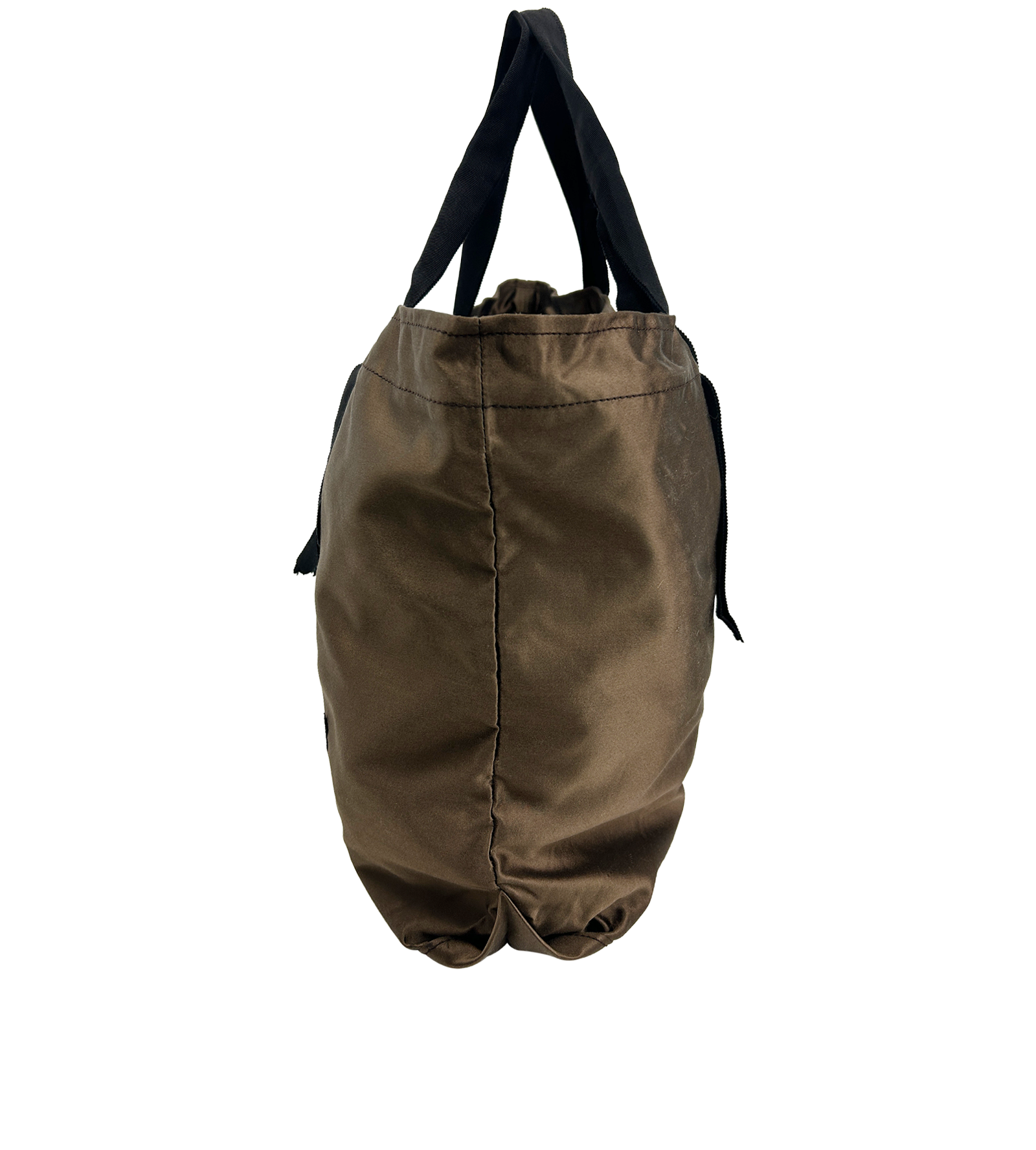 Tote, 120&euro;, Bolso, Marrón, Seda - Satén, Vista inferior