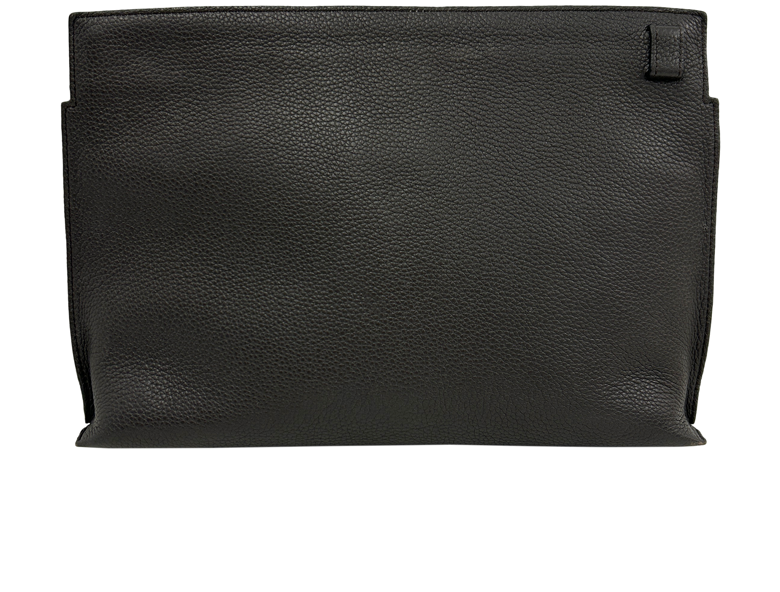 Clutch Portadocumentos Cremallera, 300&euro;, Bolso, Verde, Animal - Piel, Vista trasera