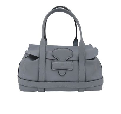 Ada Mini Tote, 390&euro;, Bolso, Azul, Animal - Piel, Vista frontal