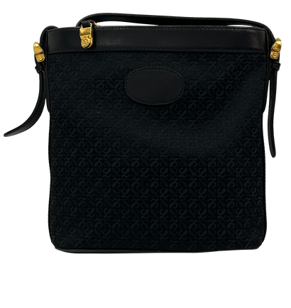 Bucket Vintage, 190&euro;, Bolso, Negro, Animal - Piel, Vista frontal