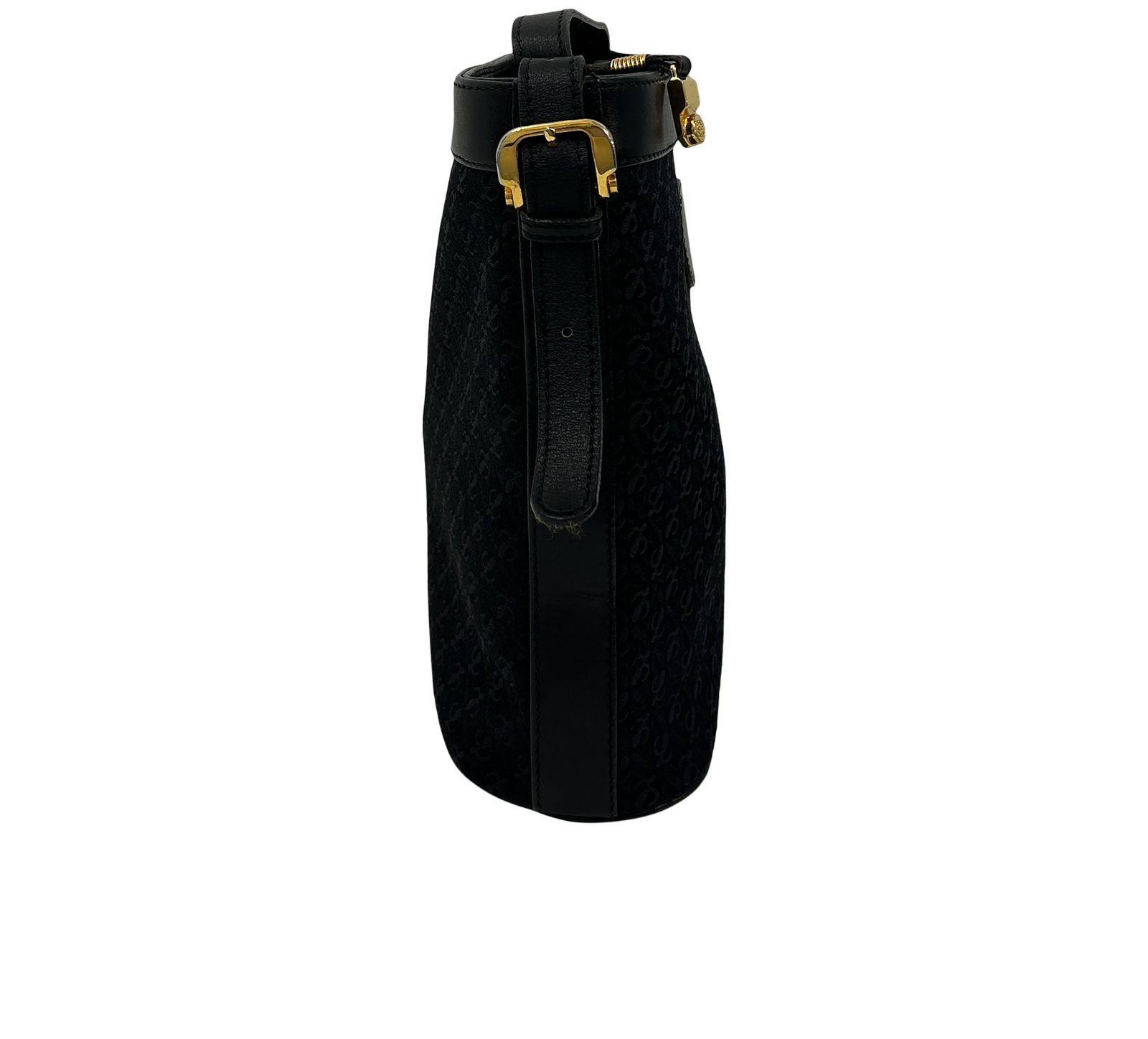 Bucket Vintage, 190&euro;, Bolso, Negro, Animal - Piel, Vista lateral
